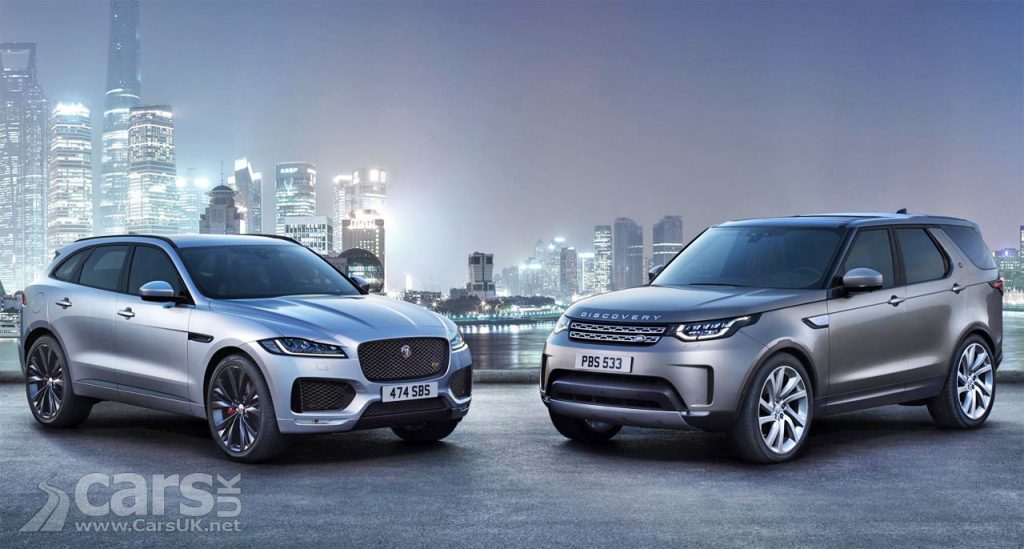 Photo Jaguar F-Pace and Land Rover Discovery Sport