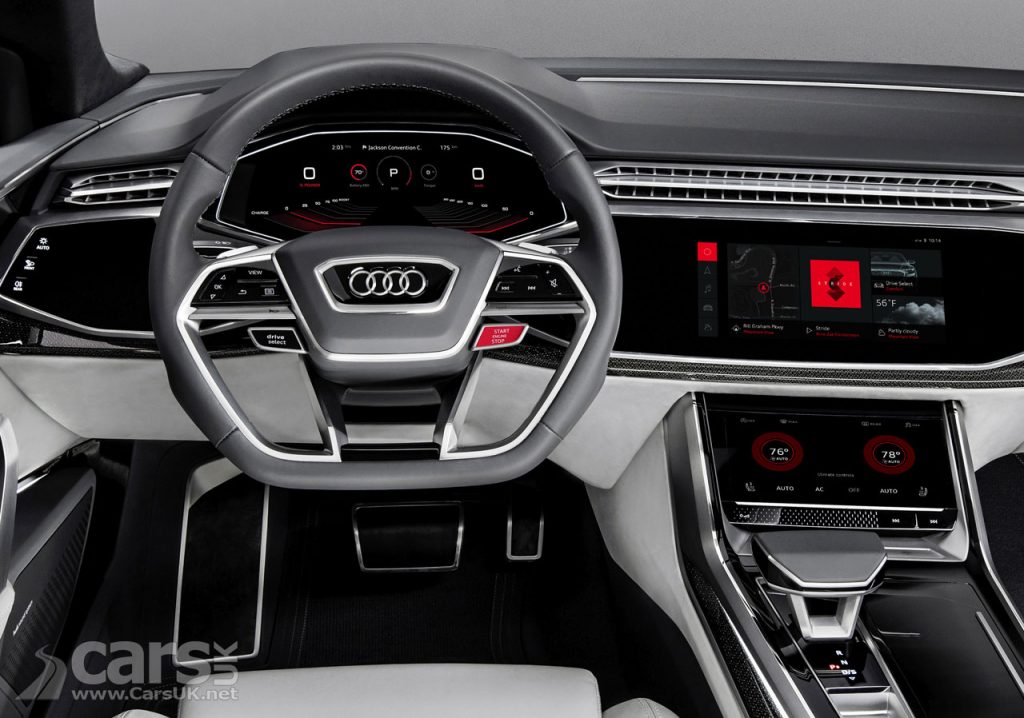 Photo Audi Q8 Sport shows off new Android O/S