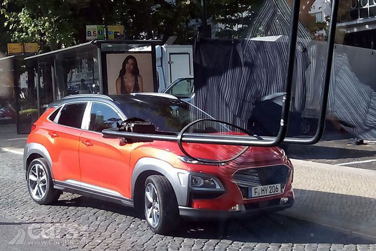 Photo Hyundai Kona spotted undisguised