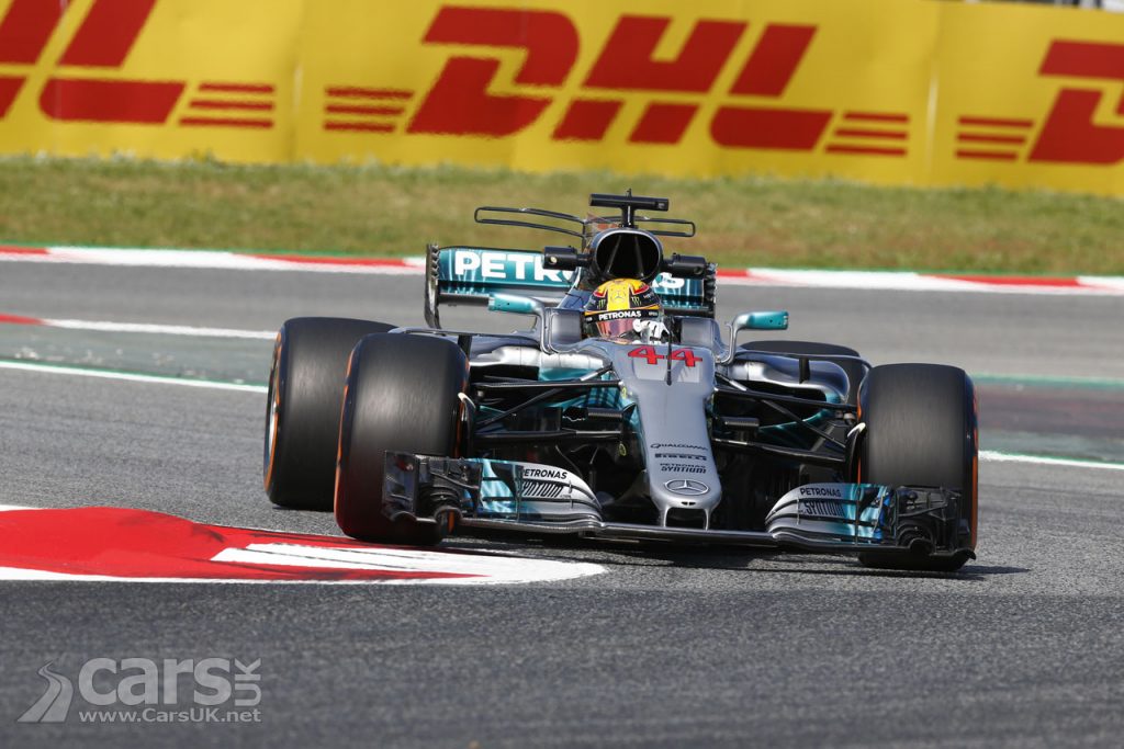 Photo Lewis Hamilton 2017 Spanish Grand Prix pole