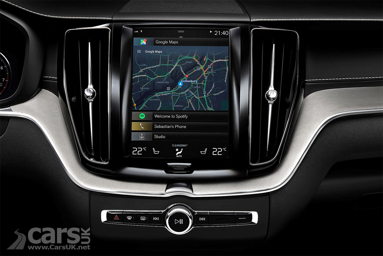 Photo Volvo Sensus with Google Apps