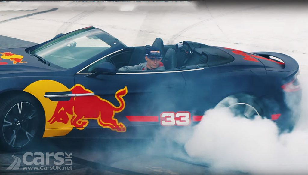 Photo Max Verstappen Aston Martin Caravan Race