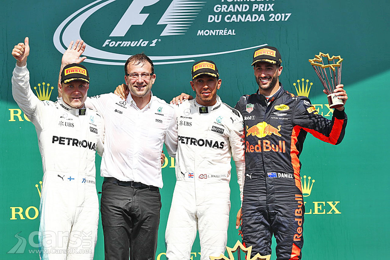 Photo Canadain Grand Prix Mercedes One-Two
