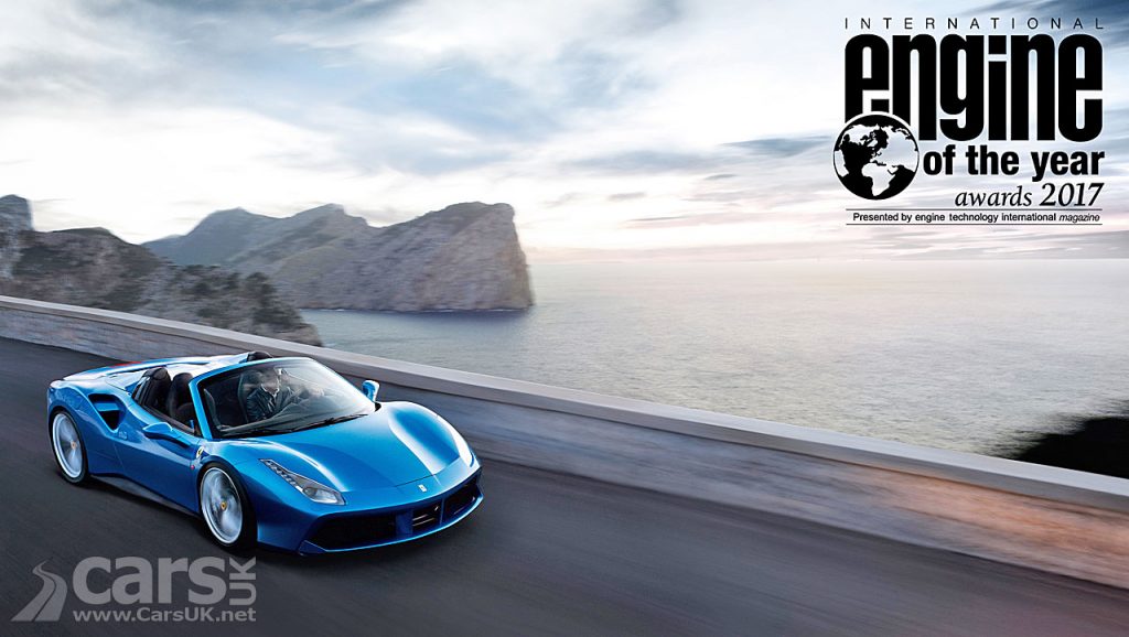 Photo Ferrari 3.9 litre V8 Turbo International Engine of the year winner