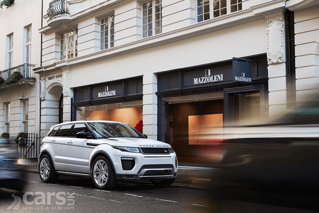 Range Rover Evoque is the Premiership Footballer's favourite car