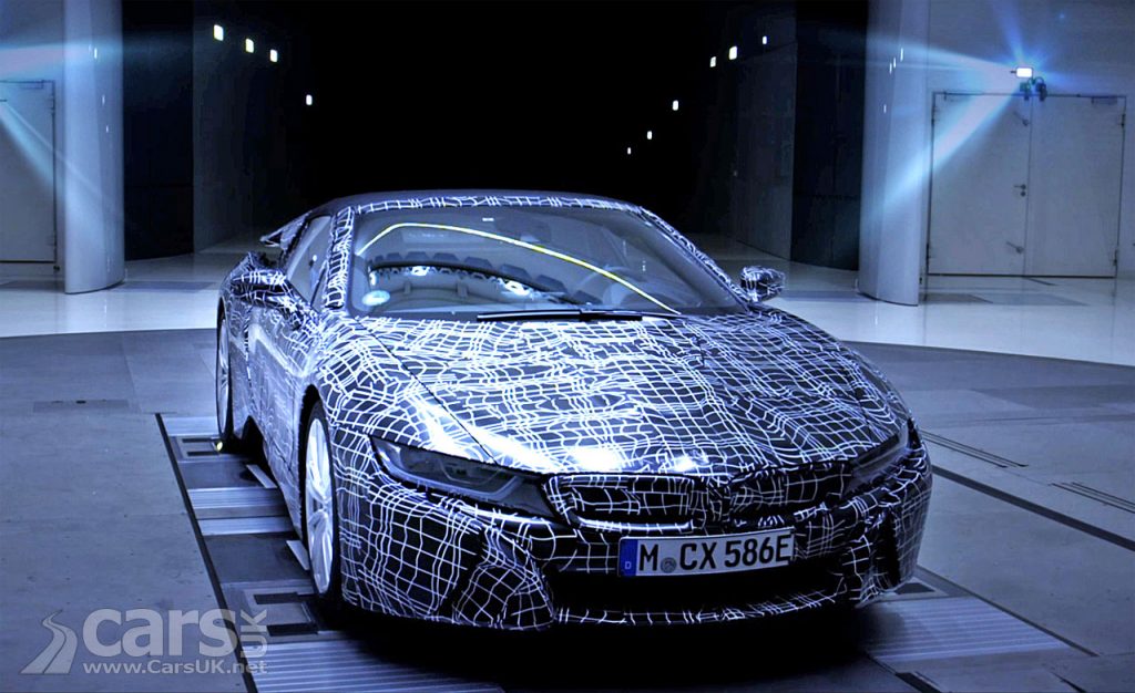 Photo BMW i8 Roadster teased on video