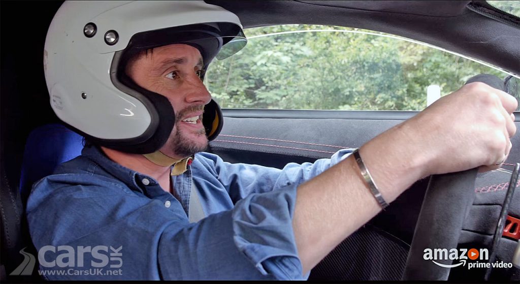 Richard Hammond takes off in the Rimac Electric Supercar ahead of his massive crash