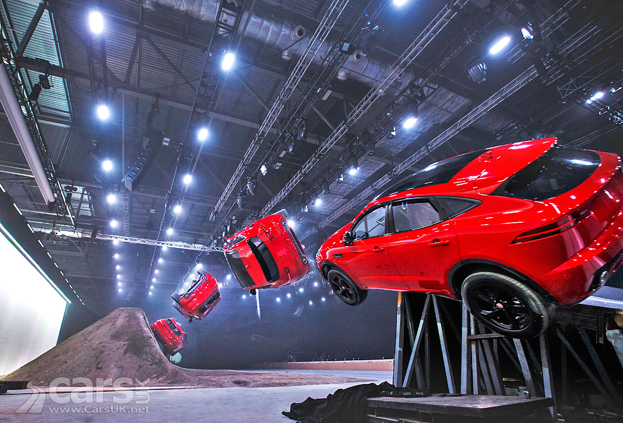 New Jaguar E-Pace Barrel Roll - HOW did they do it?
