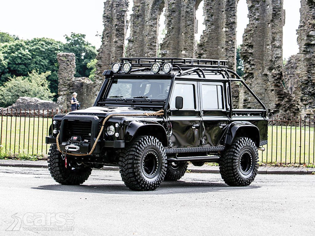 Land Rover Defender SVX from James Bond SPECTRE up for grabs