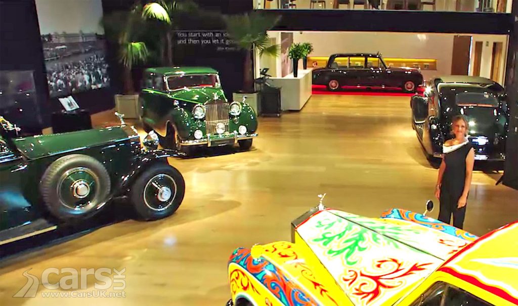 Rolls Royce Phantoms from I to VIII at the 'Great Eight Phantoms' Exhibition