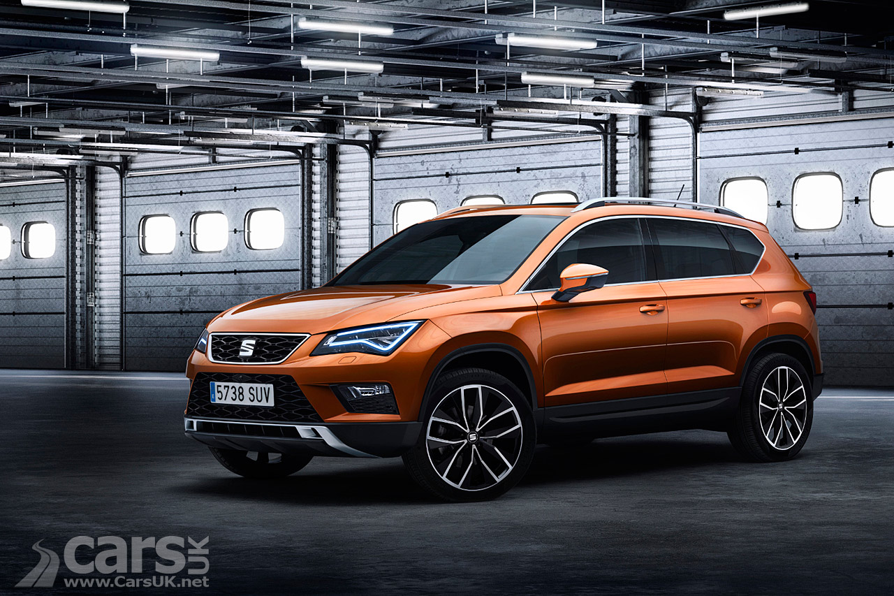 The SEAT Ateca (pictured) is getting a new big brother - and you can choose its name