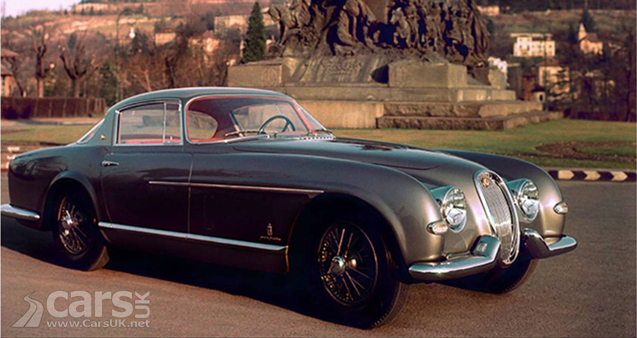 This is how the 1954 Jaguar XK120 SE by Pininfarina looked in its heyday
