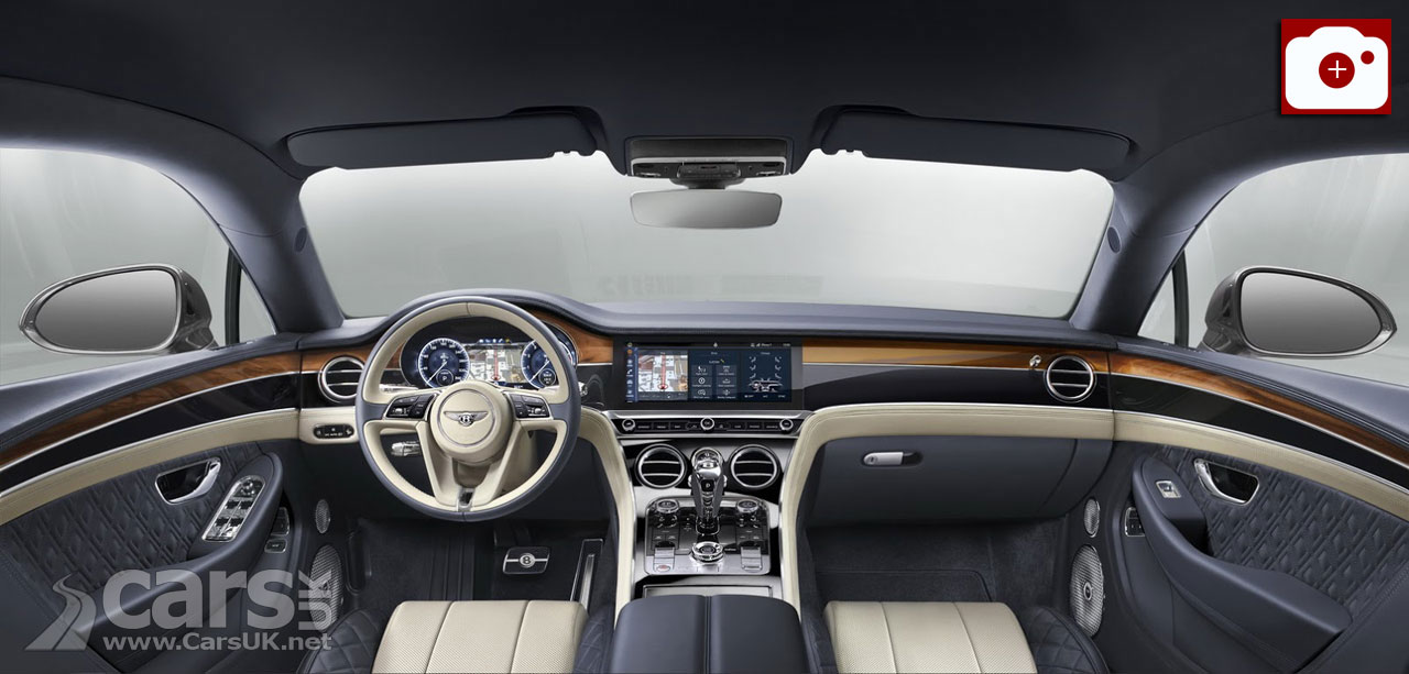 2018 Bentley Continental GT Interior gets new technology including a revolving infotainment screen