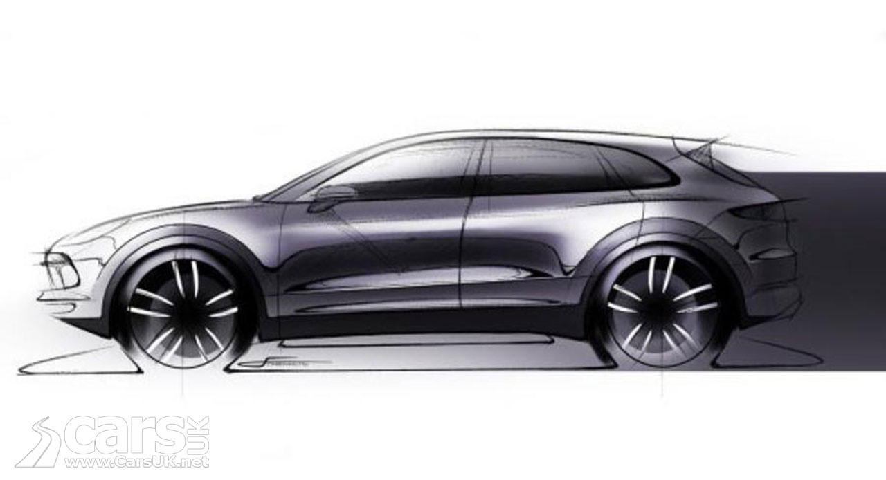 2018 Porsche Cayenne TEASED