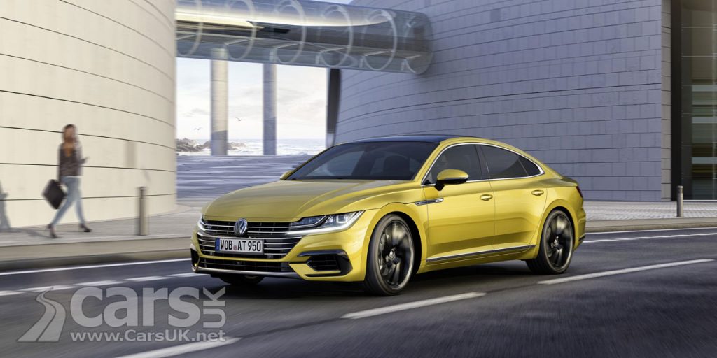 Volkswagen Arteon on sale in the UK with prices from £34,305