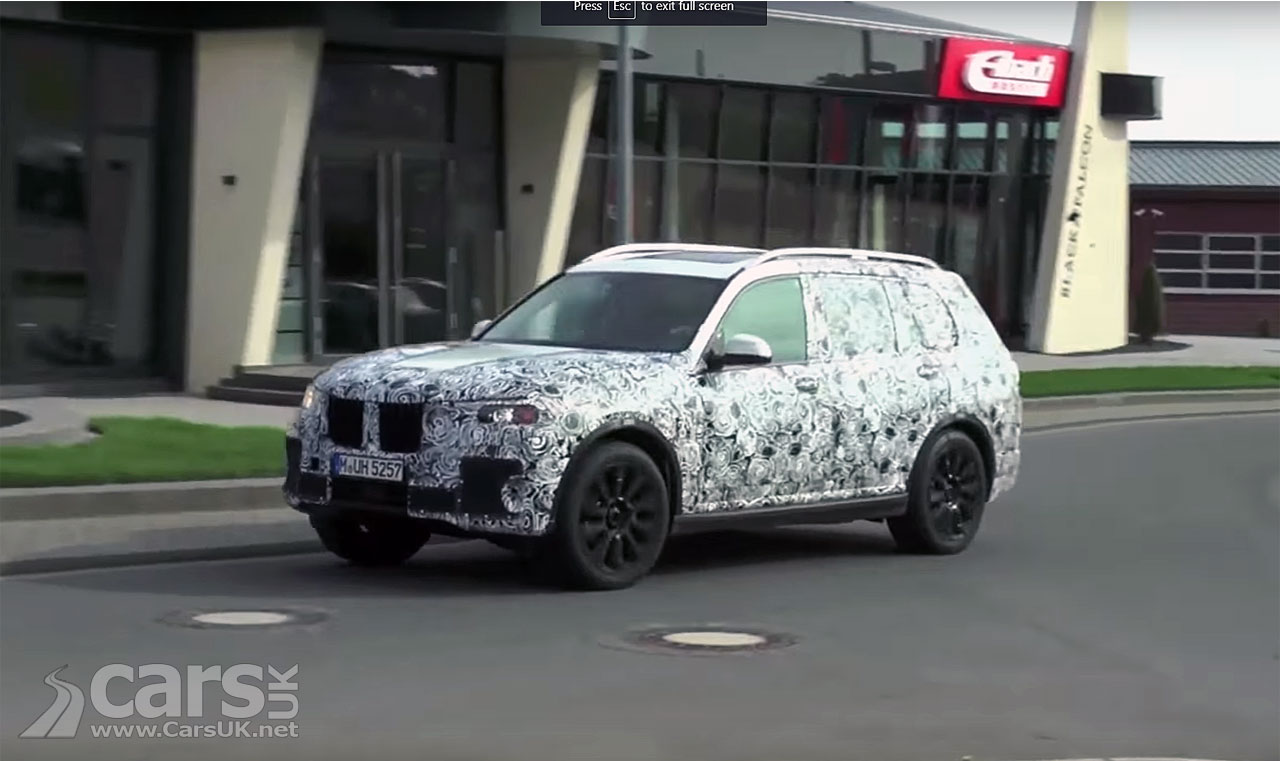 BMW X7 Concept debut at Frankfurt set to get a HYDROGEN powertrain