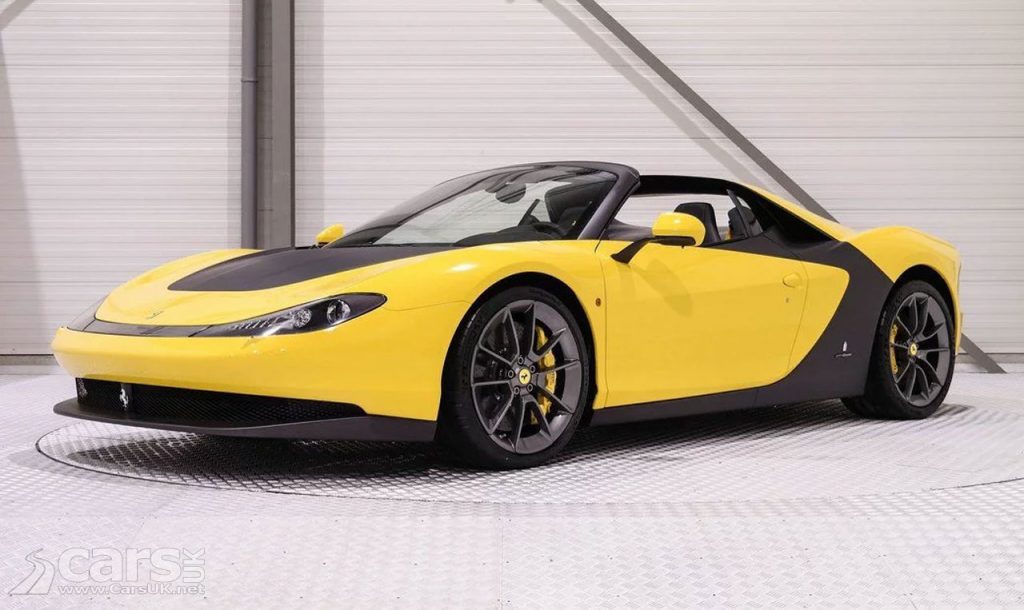 Ferrari Sergio - one of six Pininfarinai specials - up for grabs for £4,000,000