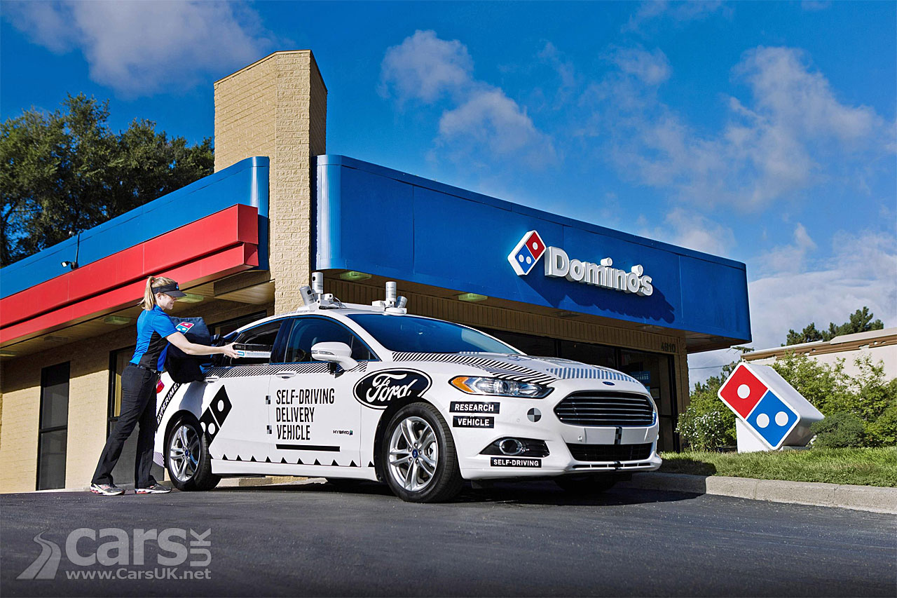 Ford and Domino's planning to deliver your Pizza WITHOUT a driver