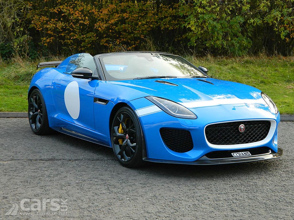 'New' Jaguar F-Type PROJECT 7 up for sale - at a Volvo dealer in Scotland