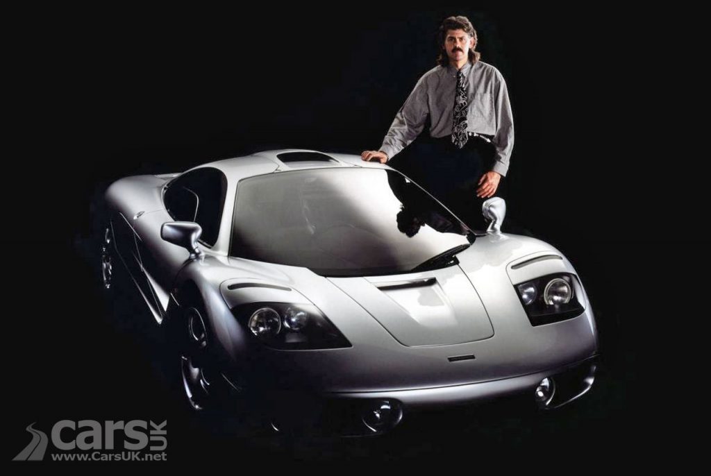 Gordon Murray with McLaren F1