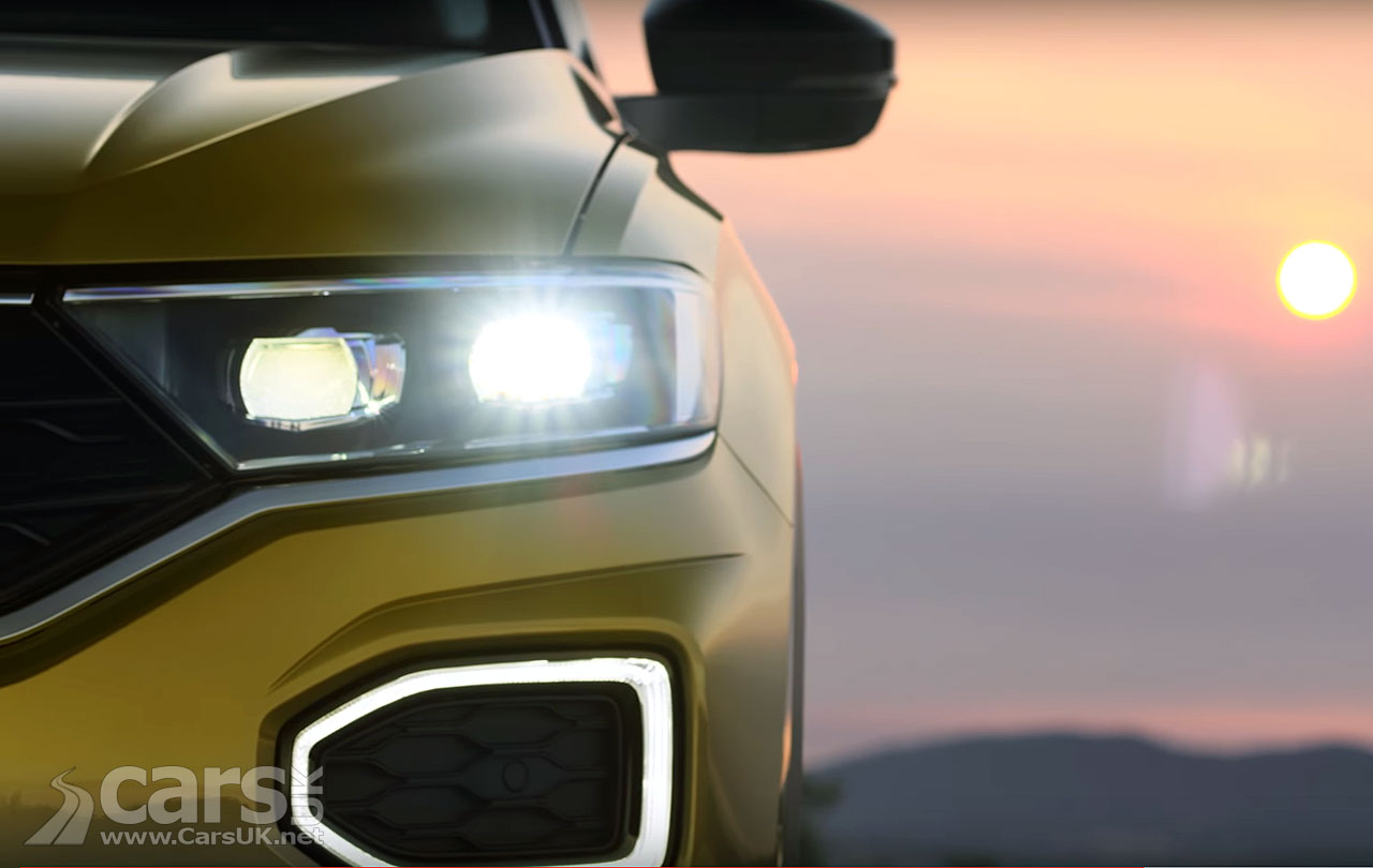 Volkswagen T-ROC SUV teased on video 
