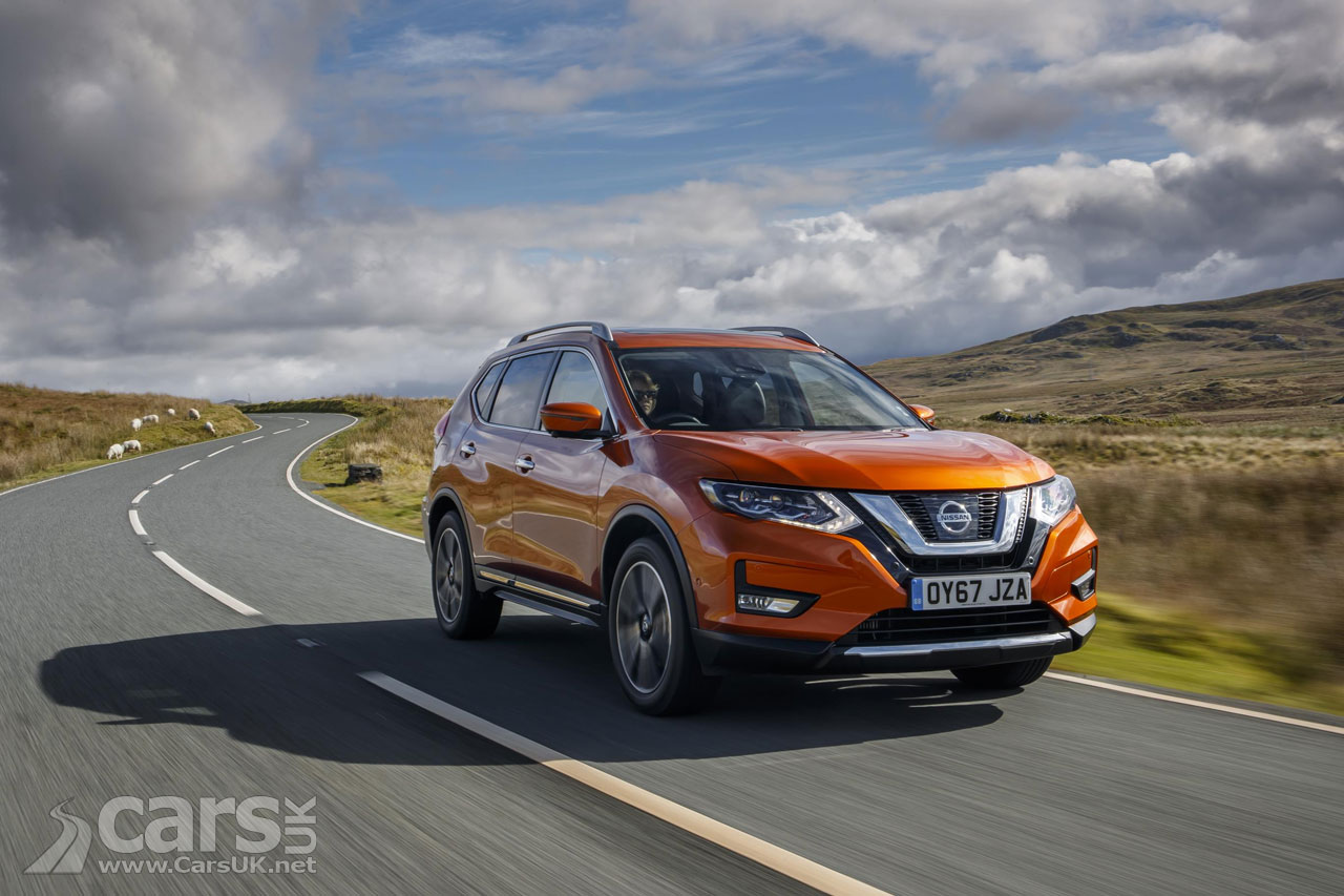 Nissan XTrail SUV Facelift goes on sale in the UK costs from £23,385
