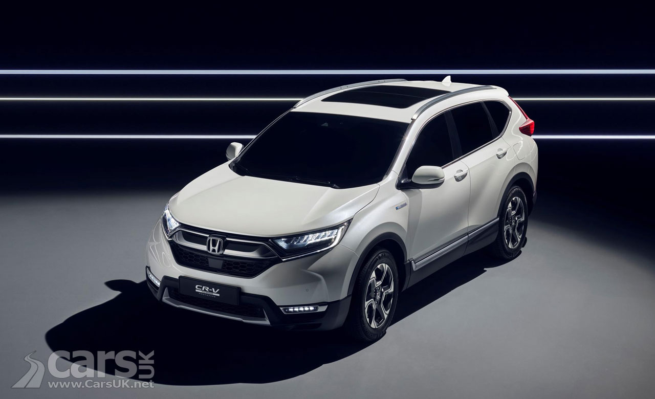 Honda CR-V Hybrid Prototype previews Honda's new 2018 CR-V SUV