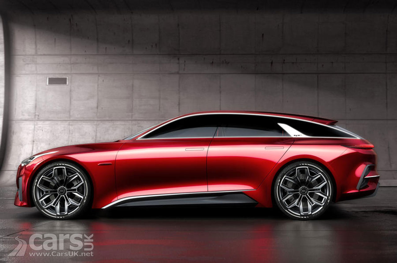 Kia 'Shooting Brake' Concept Side View