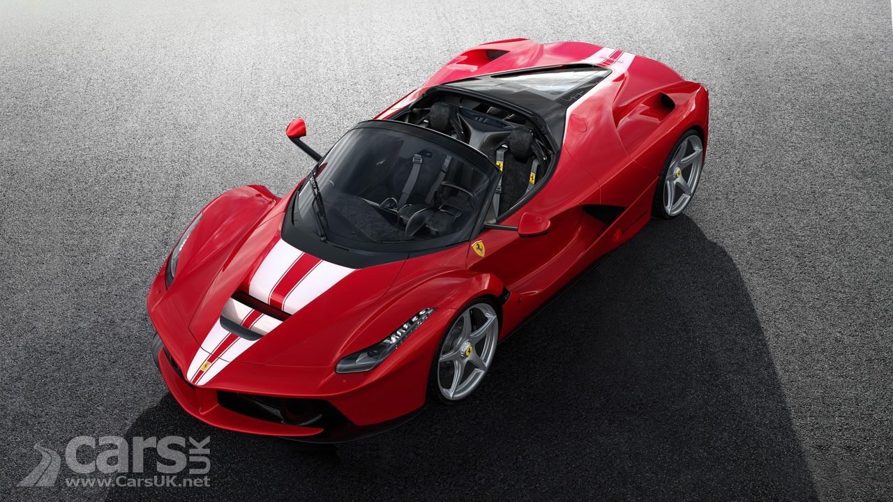 The last Ferrari LaFerrari Aperta sells for £7.5 MILLION