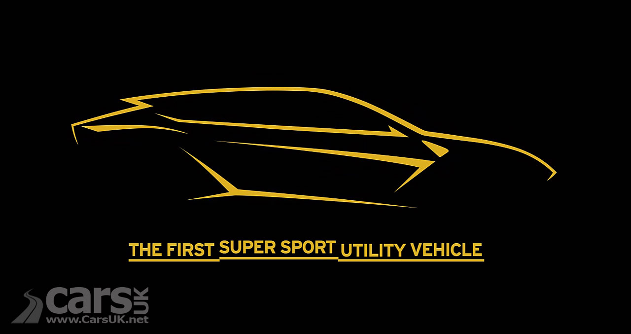 Lamborghini Urus SUV TEASED on video