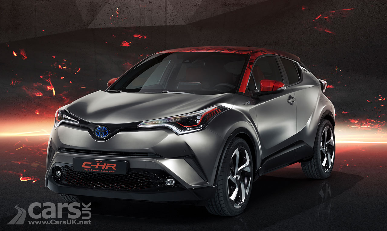 Toyota C-HR Hy-Power Concept gets clever cosmetics and the promise of more power