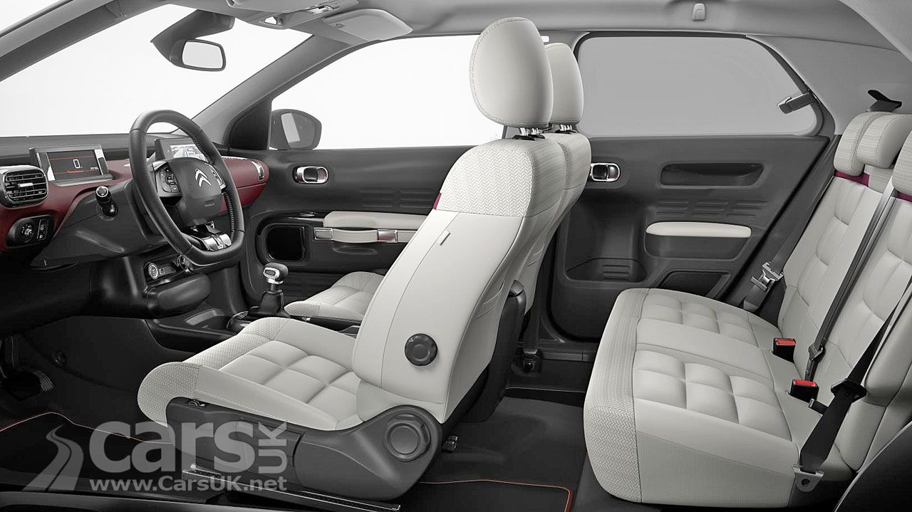 The 2018 Citroen C4 Cactus gets old-school Citroen-comfy seats