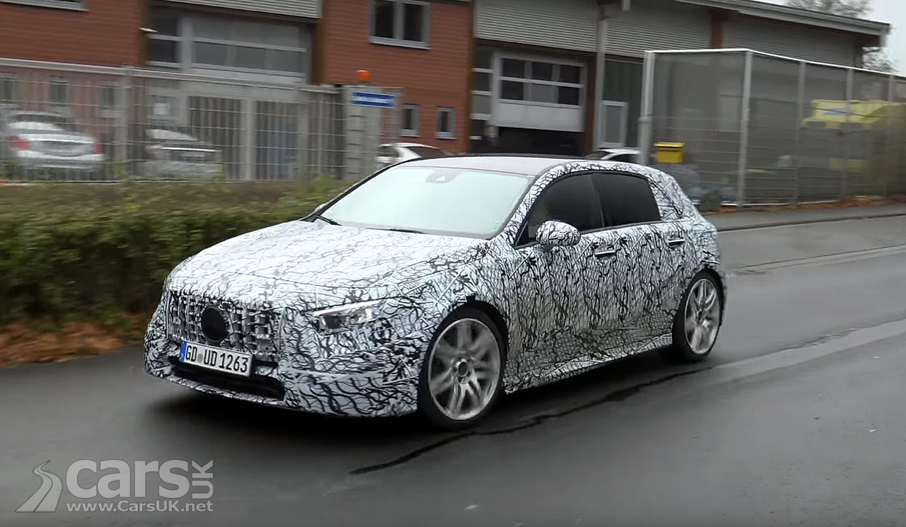 2018 Mercedes-Benz A-Class caught on video