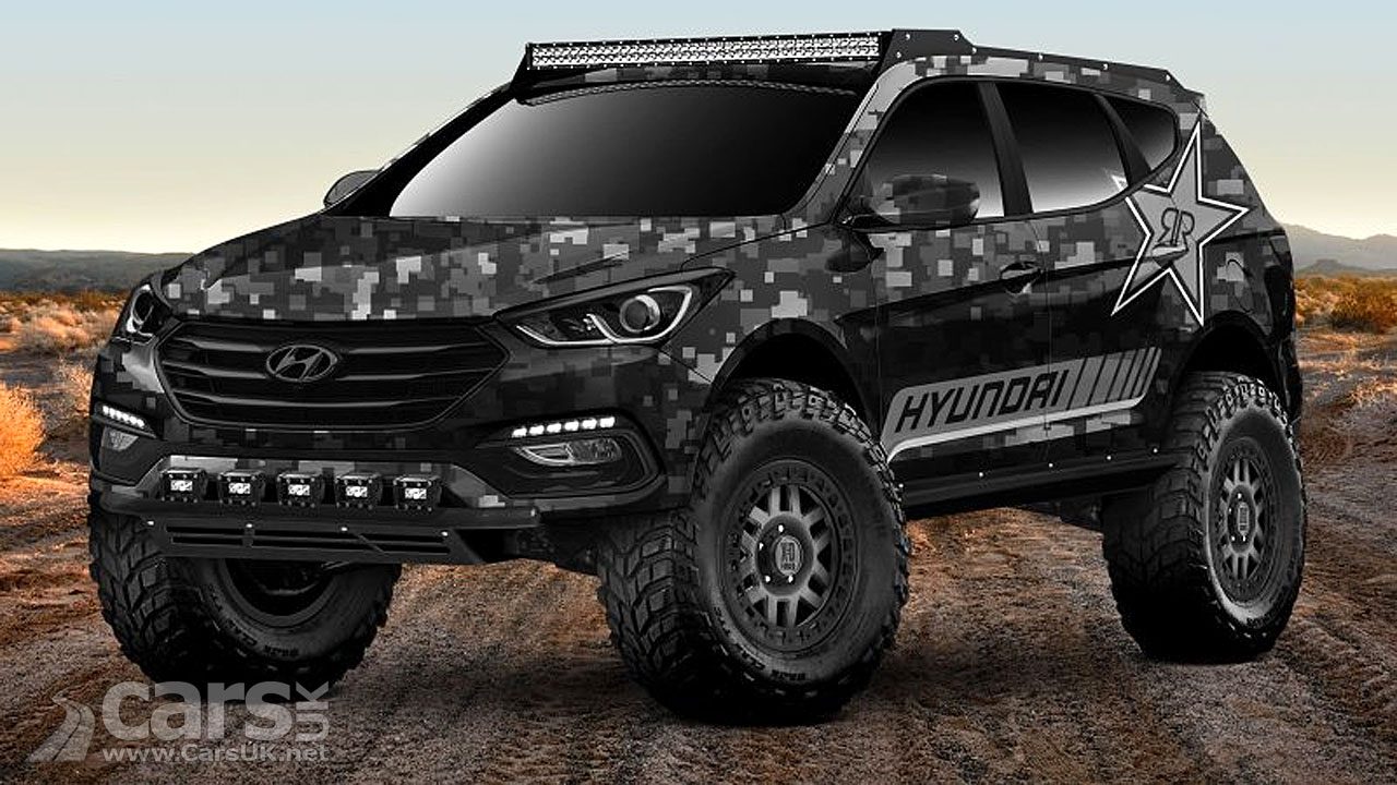 The Hyundai Santa Fe Rockstar Moab Extreme Concept