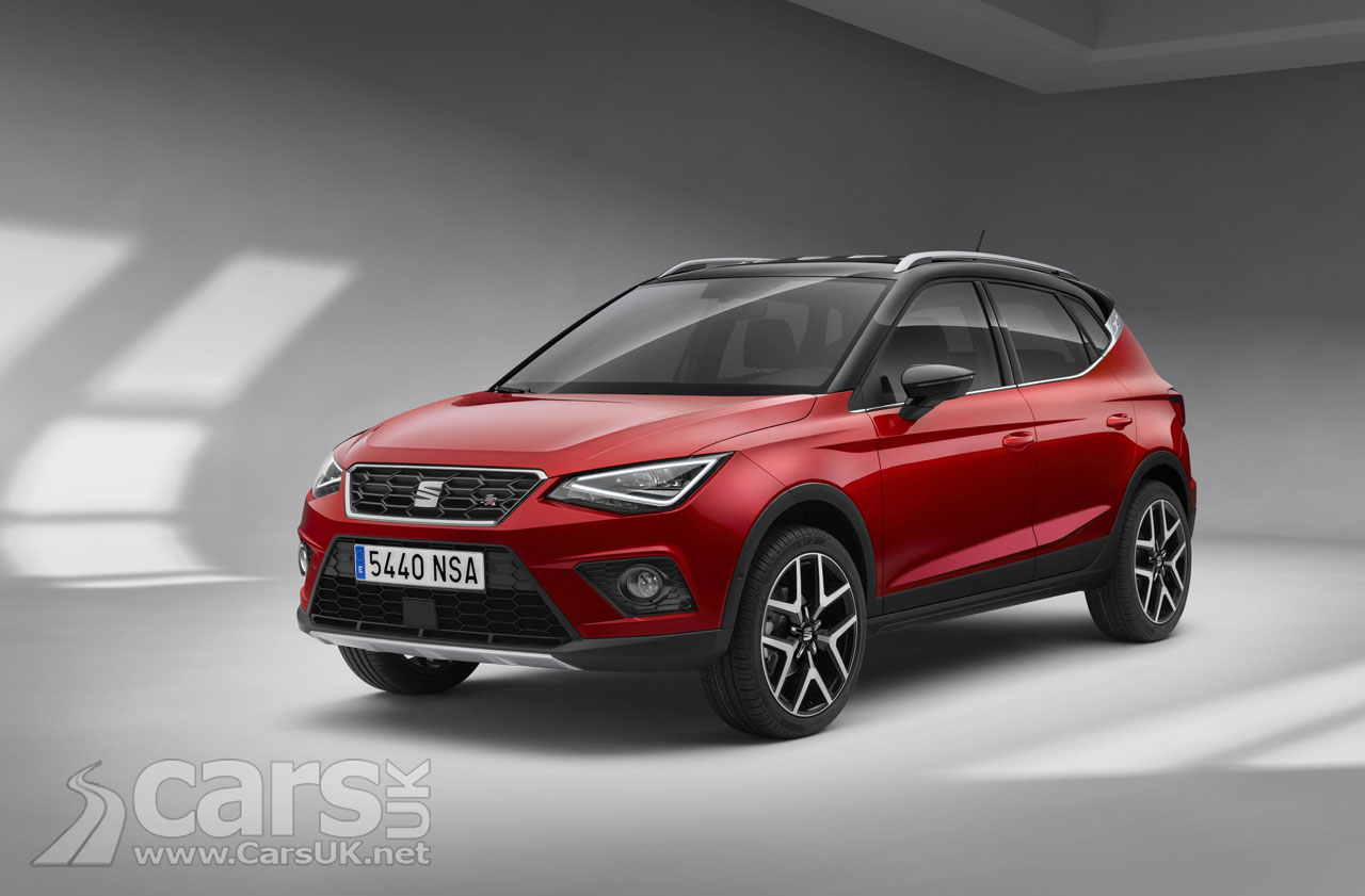SEAT Arona Compact SUV arrives in the UK and costs from £16,555