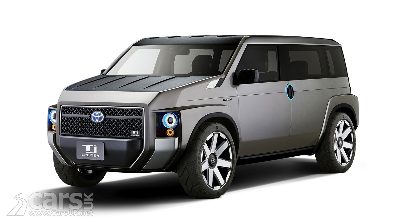Toyota Tj Cruiser Concept - is a cross between a Van and an SUV