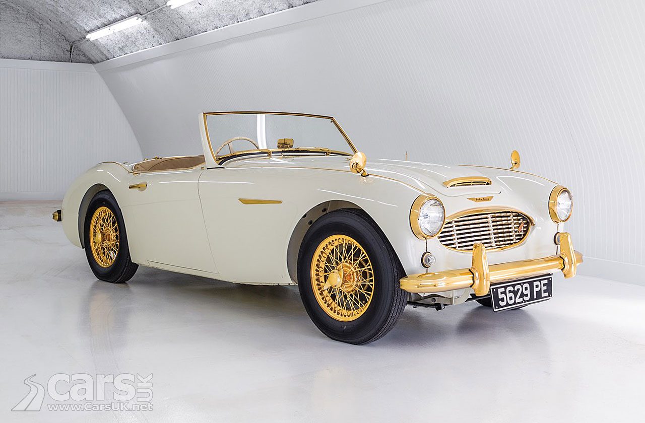 GOLD-PLATED 1958 Austin-Healey 100-Six up For Sale
