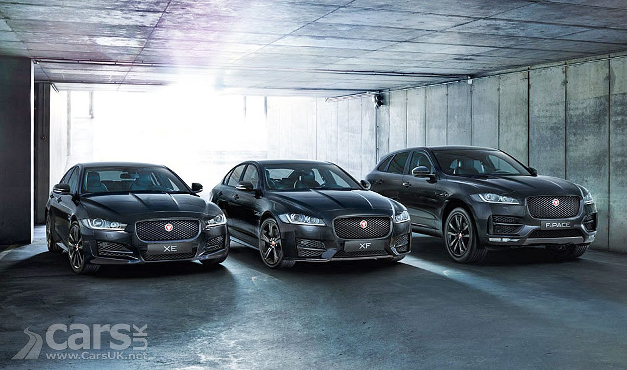 Jaguar Black Edition XE, XF and F-Pace Limited Editions