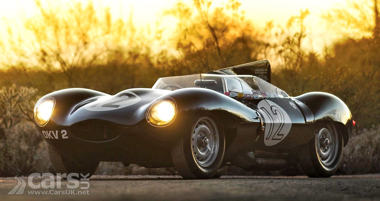 1954 Jaguar D-Type Works OKV 2 up for auction
