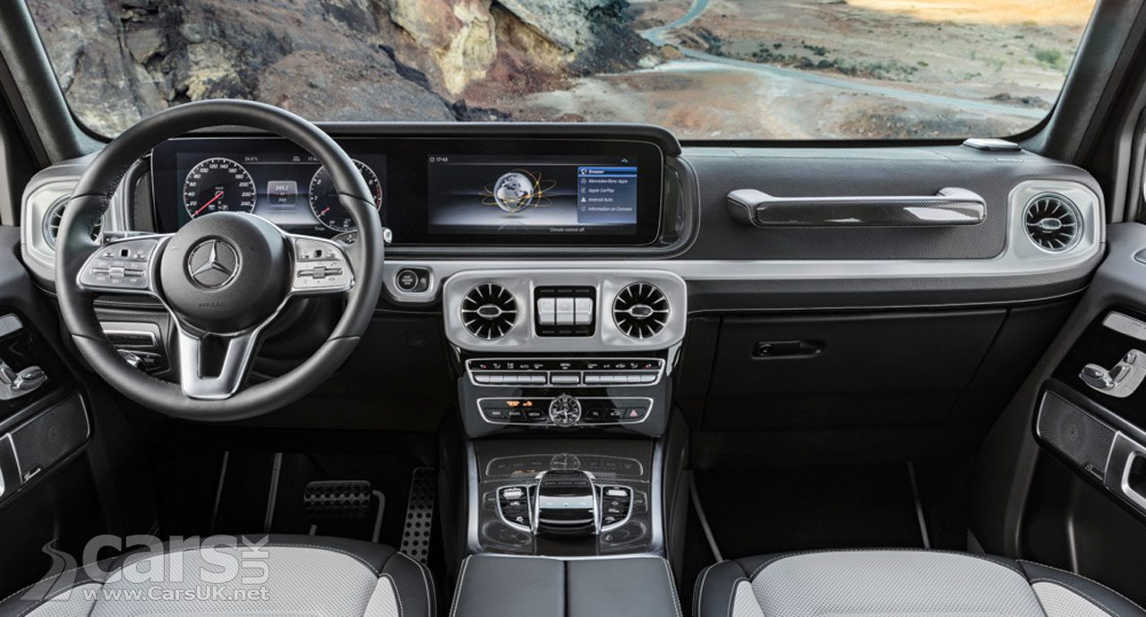 New Mercedes G-Class Interior revealed
