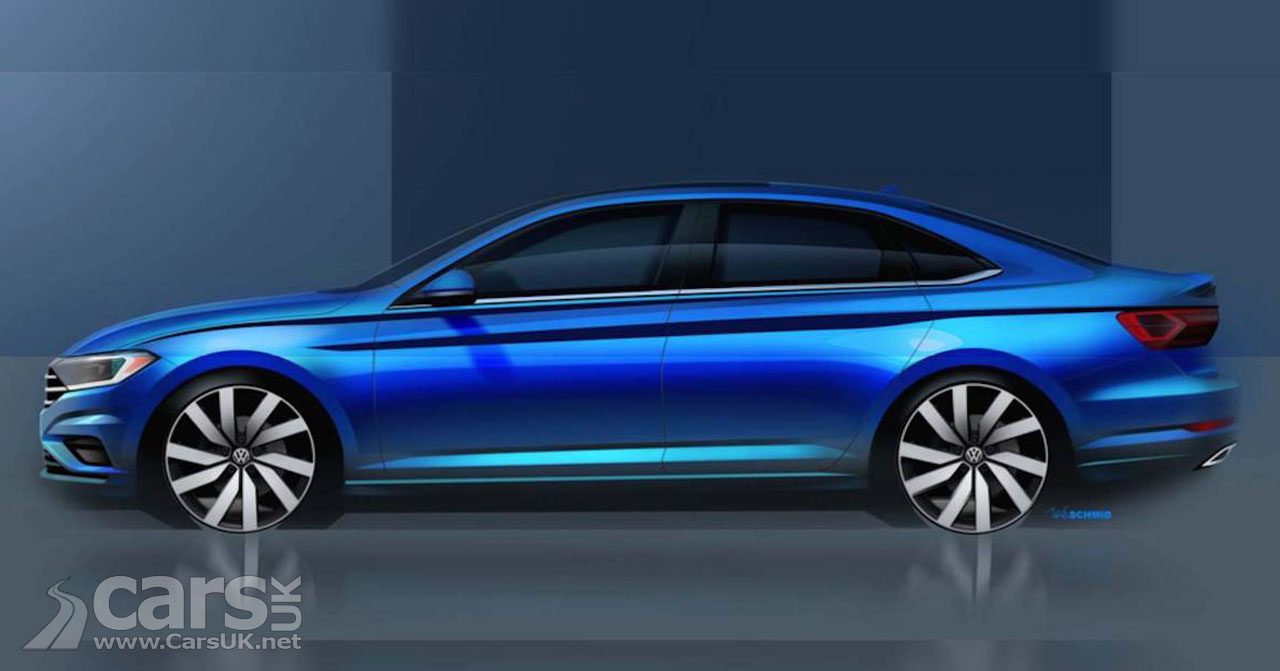 New Volkswagen Jetta teased ahead of Detroit debut