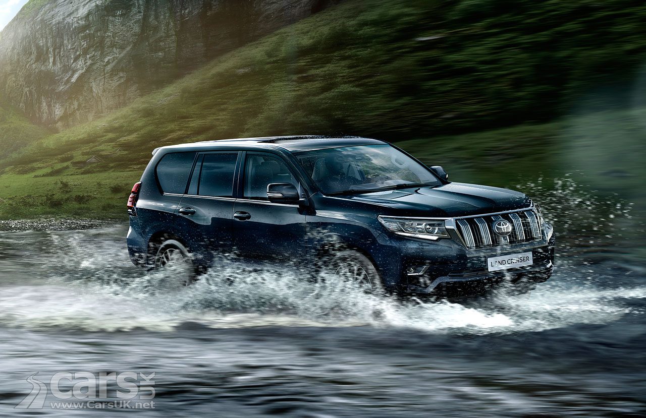New 2018 Toyota Land Cruiser on sale in the UK