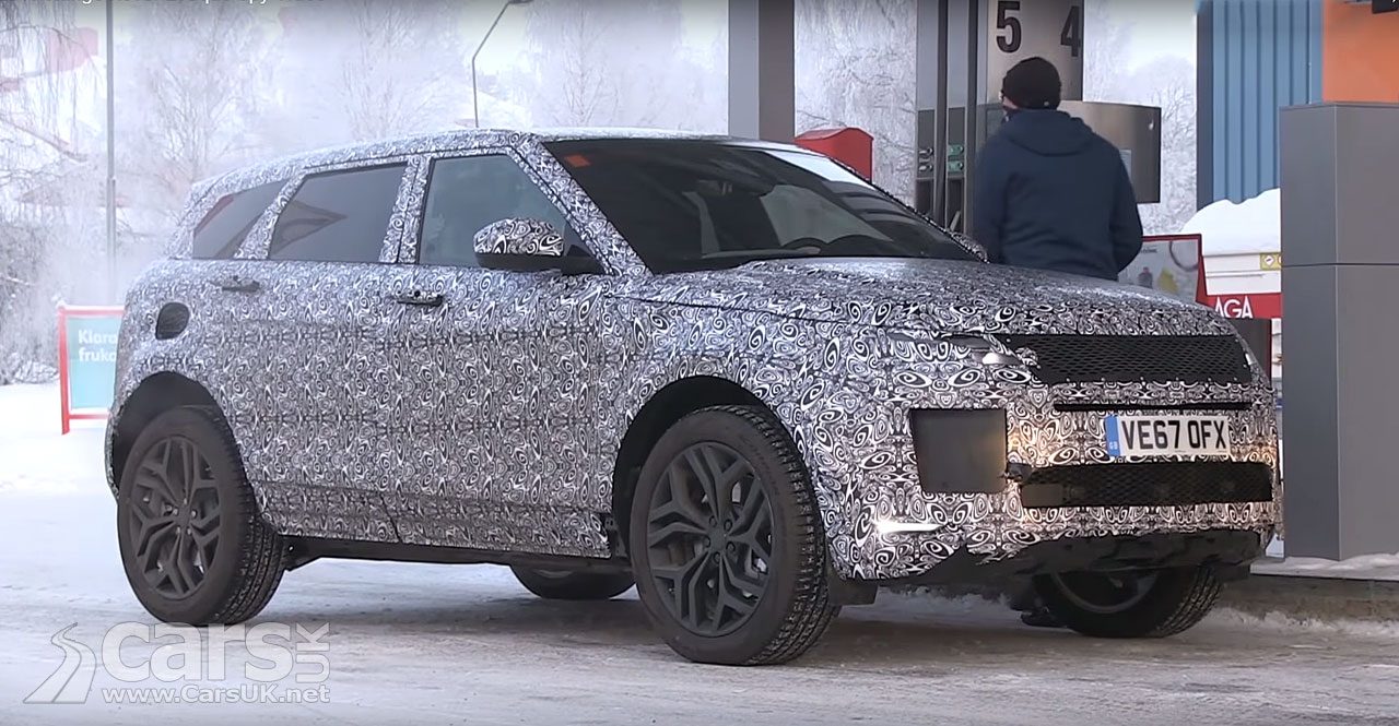 2019 Range Rover Evoque Spy