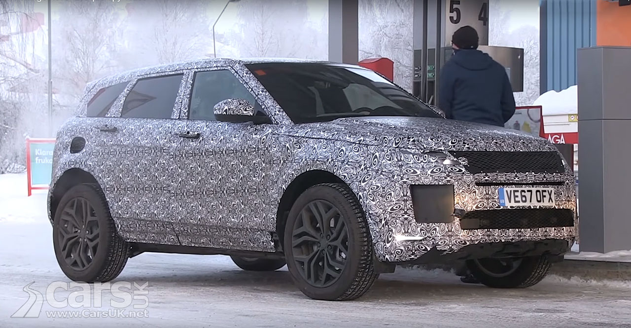 2019 Range Rover Evoque Spy