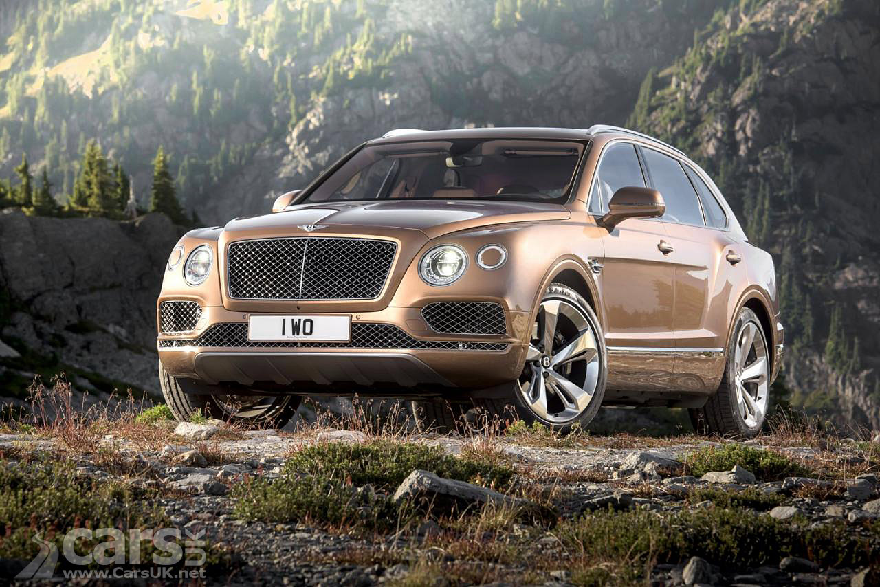 The Bentley Bentayga SUV is heading for Pikes Peak in the summer