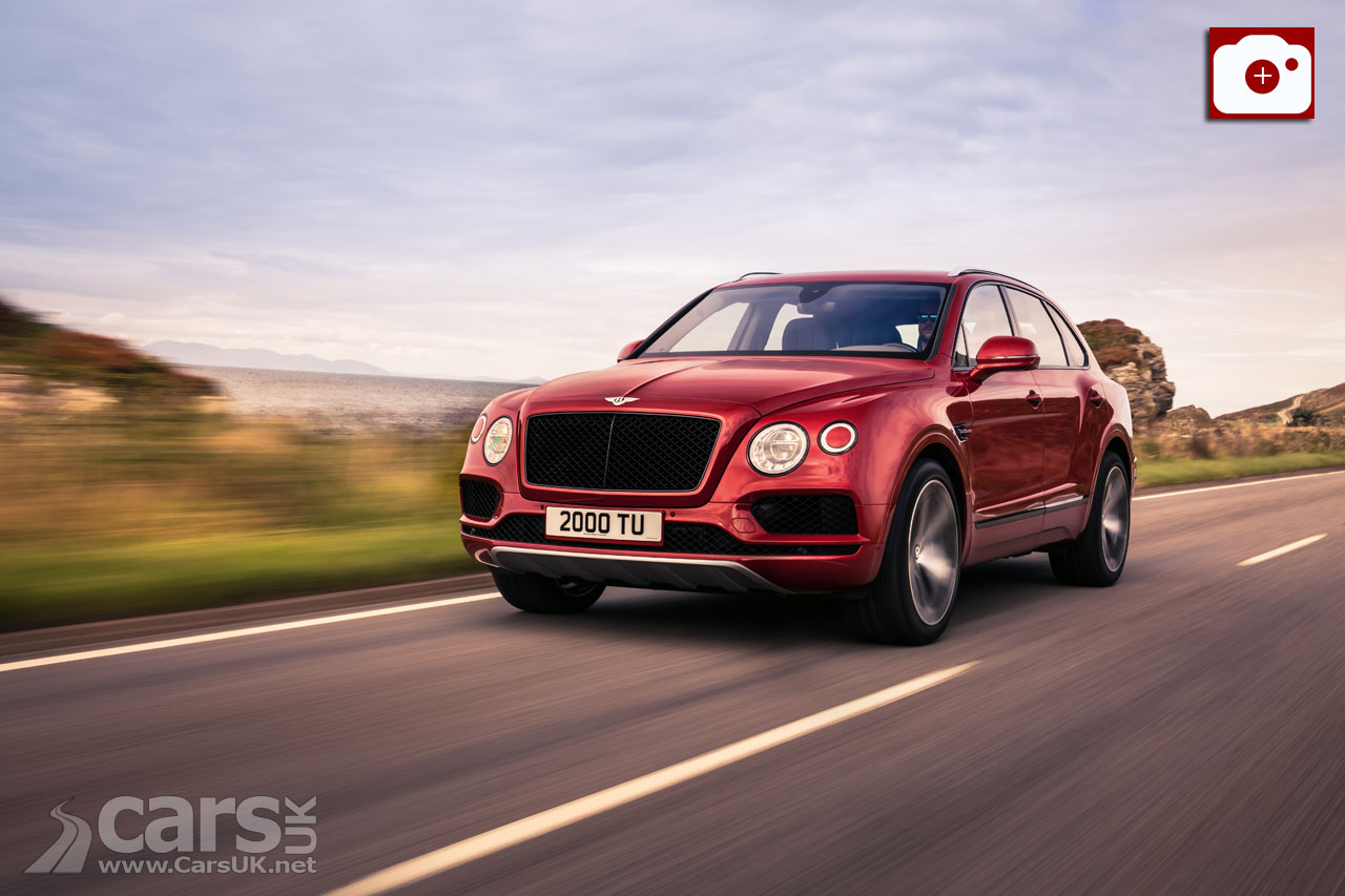The Bentley Bentayga V8 arrives