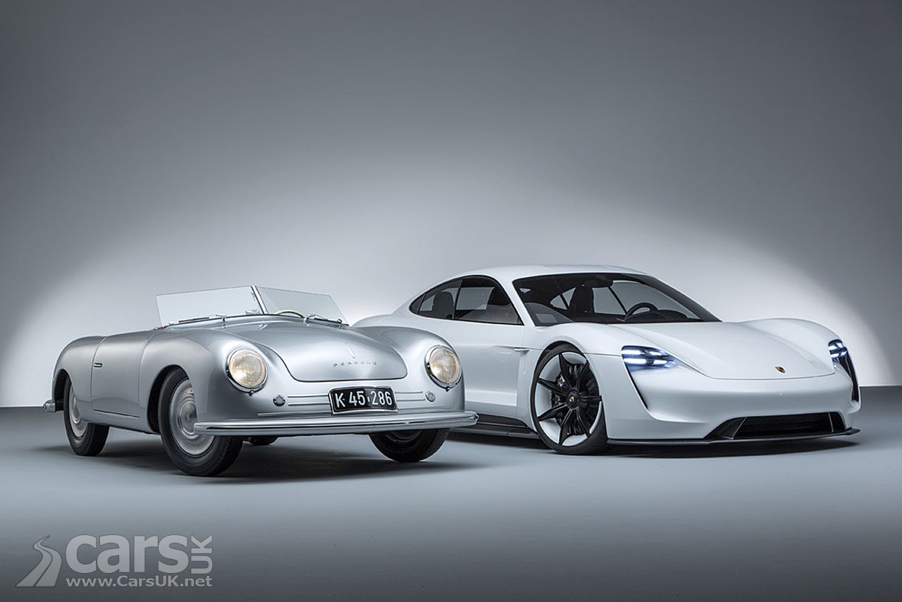 Past and Future Porsche - the Porsche 356 and Mission E