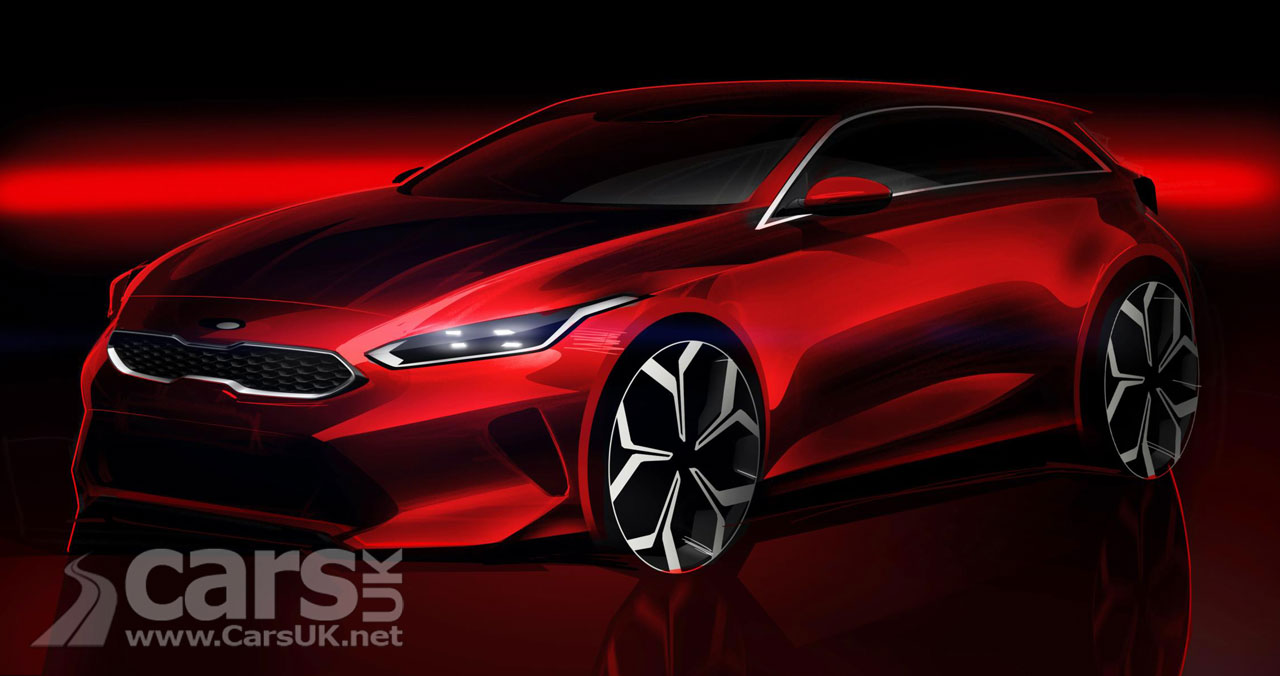 2018 Kia Ceed previewed in design sketch