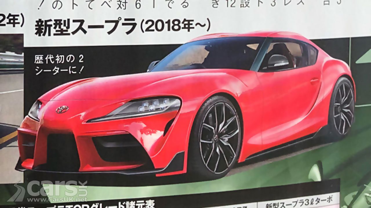 New 2019 Toyota Supra LEAKS