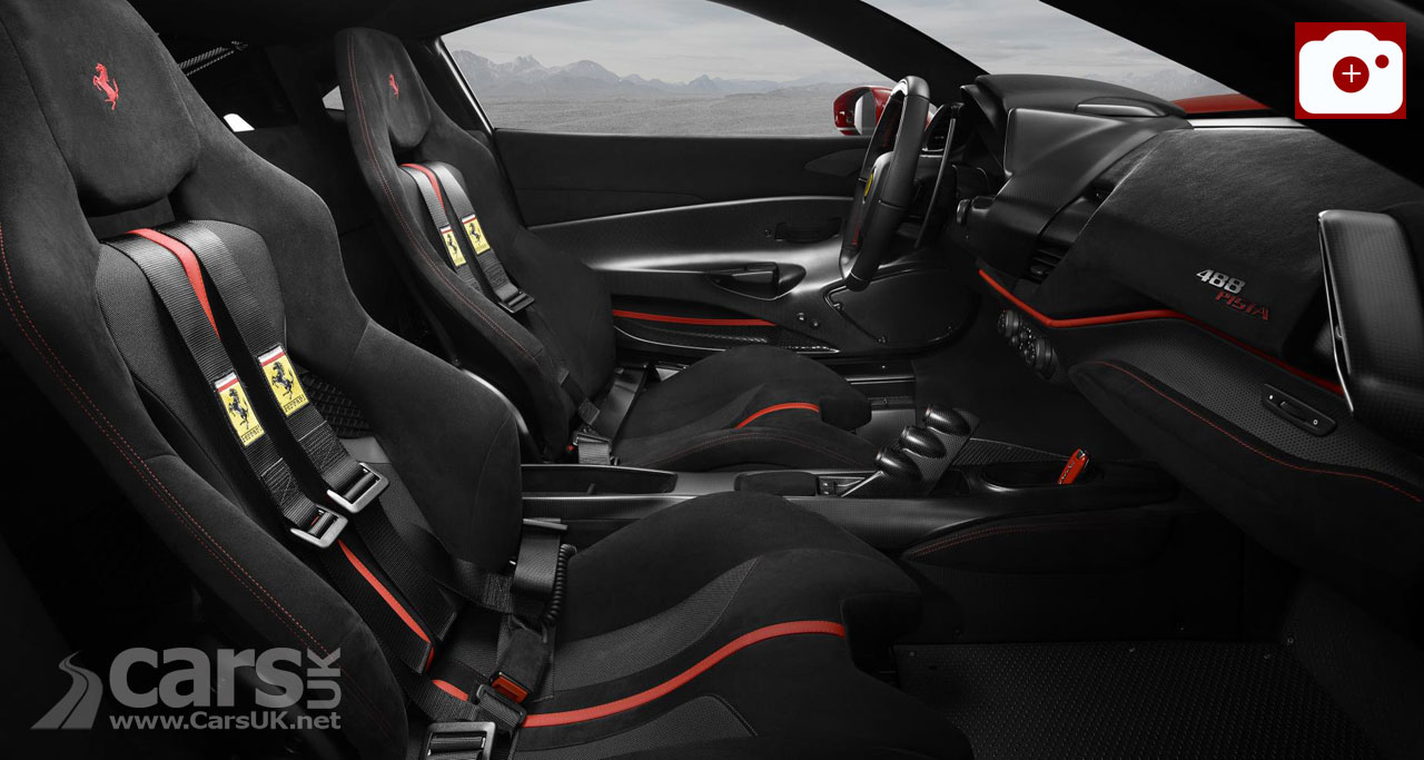Ferrari 488 Pista Interior